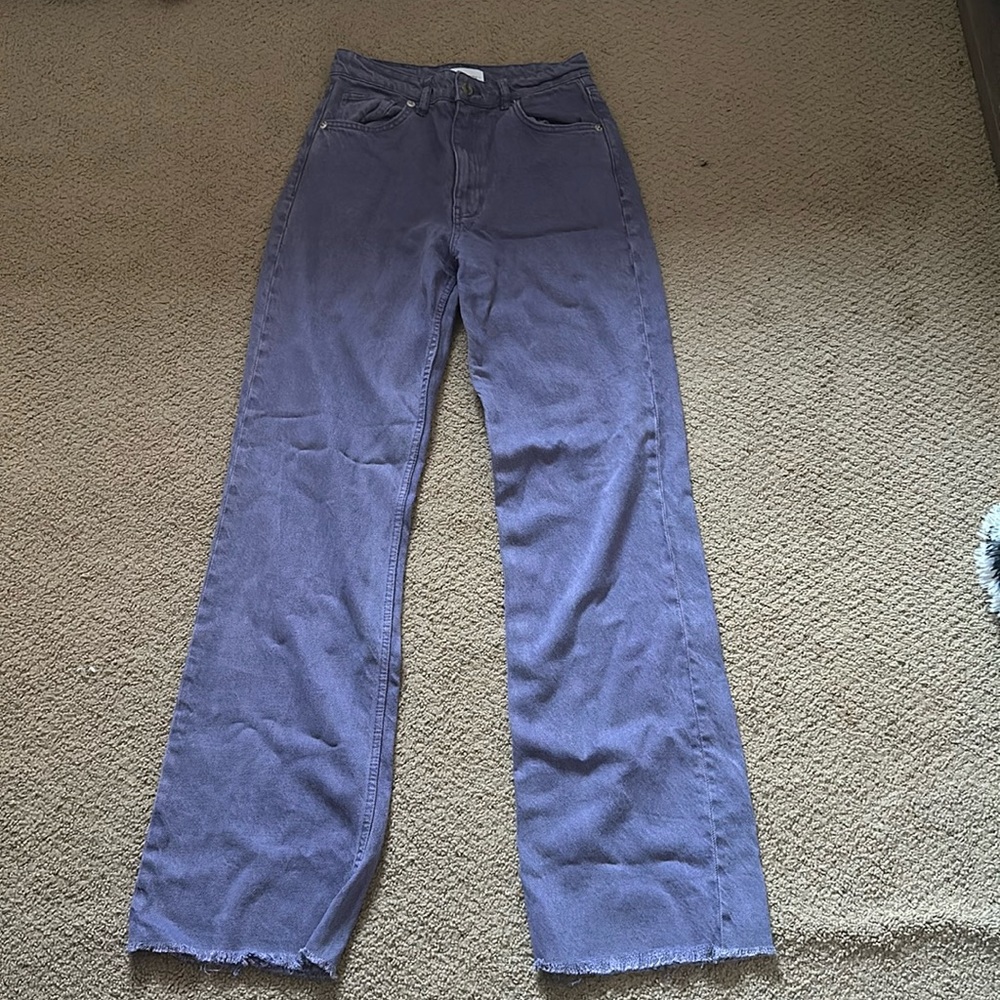 Zara straight leg jeans